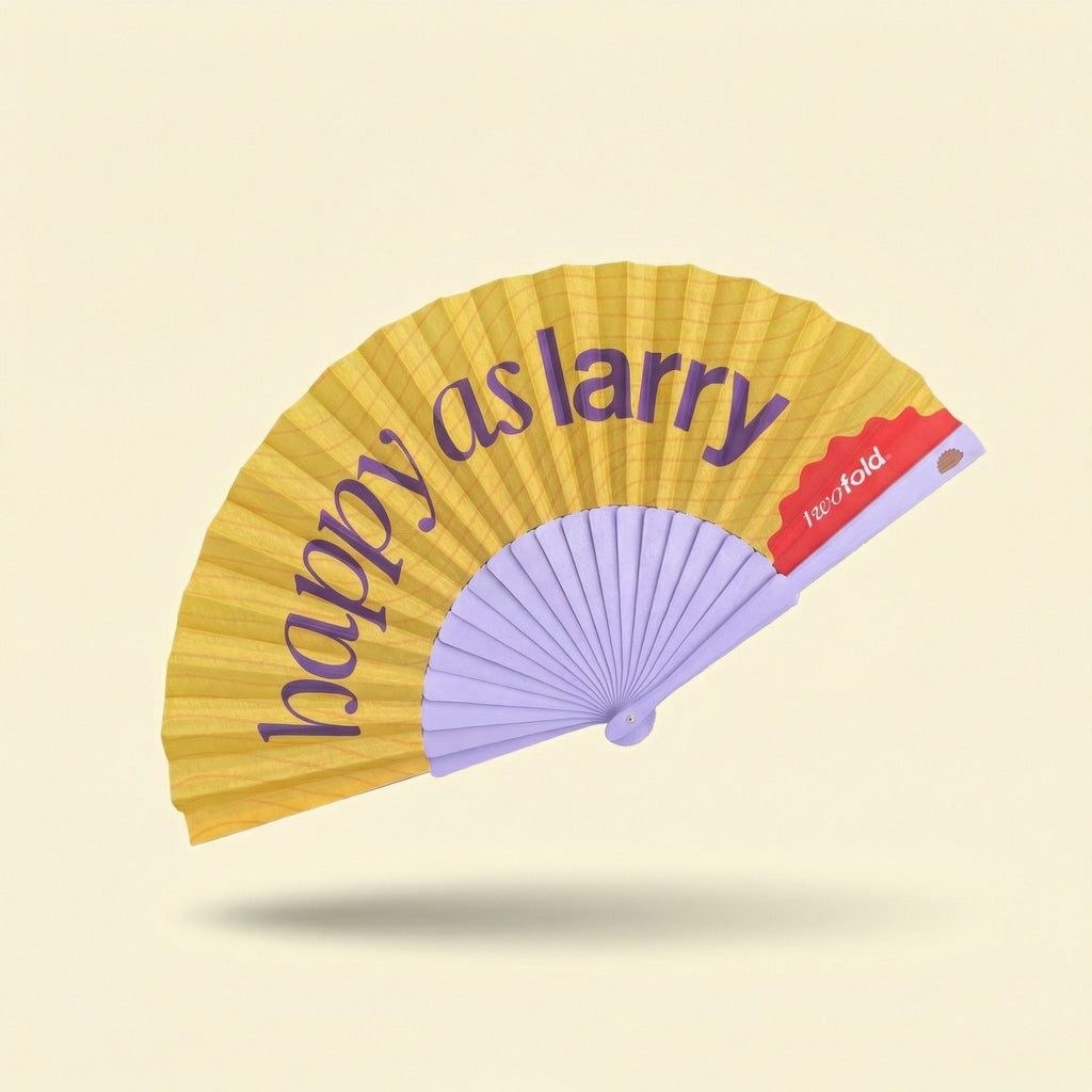 "Happy as Larry" Fan - Twofold