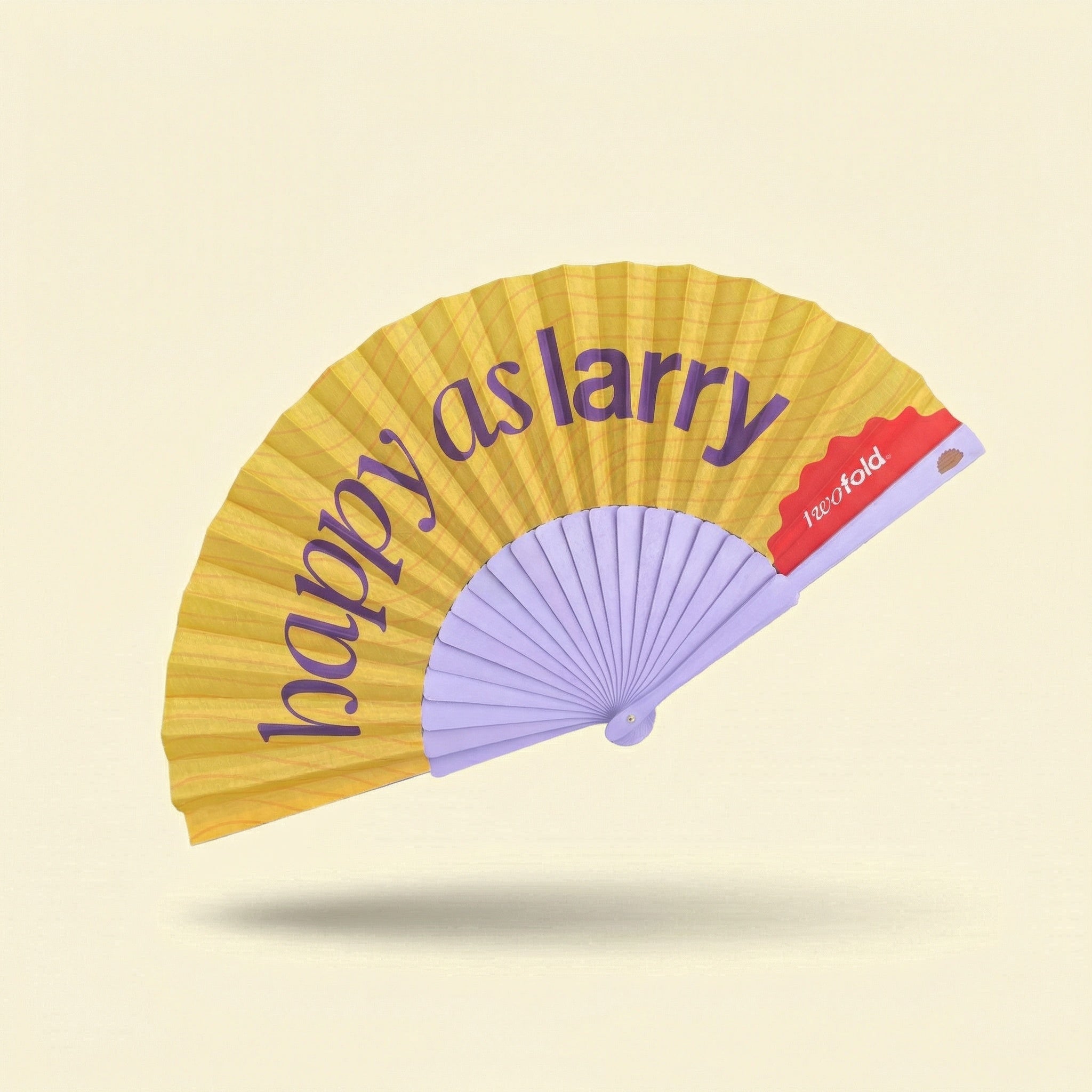 "Happy as Larry" Fan - Twofold